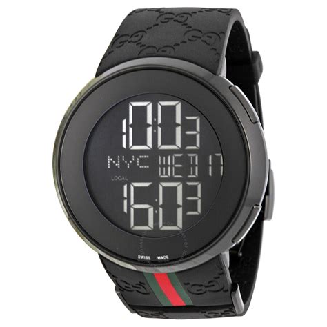 mens gucci digital watch|Gucci watches original price.